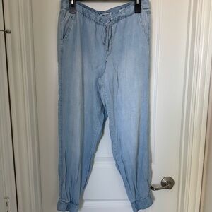 Nine West Light Blue Pants Joggers
